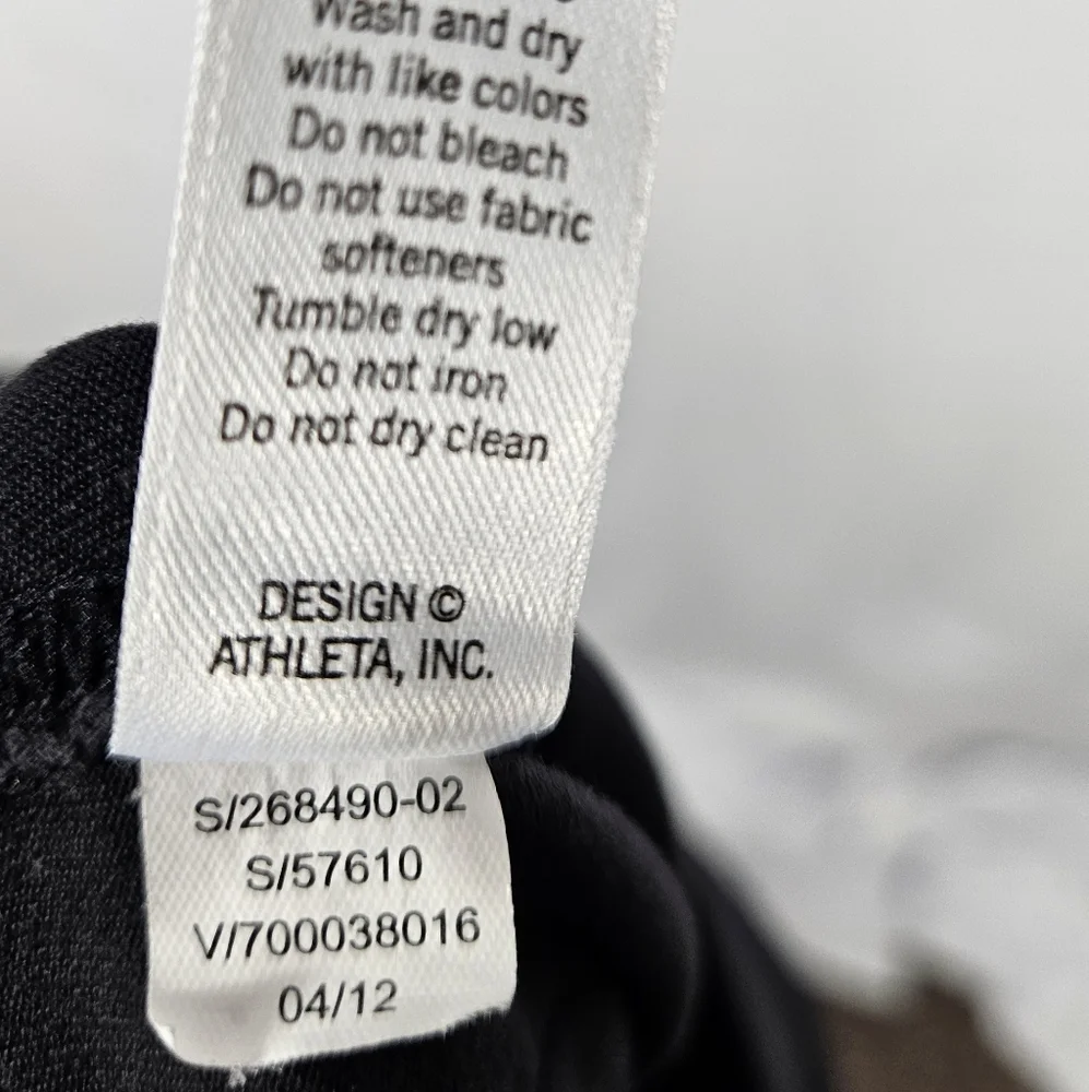 Athleta Bala Black Bootcut Pants Size XS - Picture 7 of 9